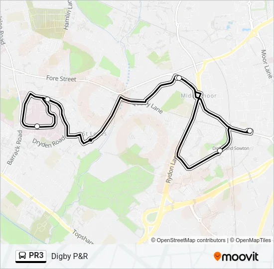 PR3  Line Map