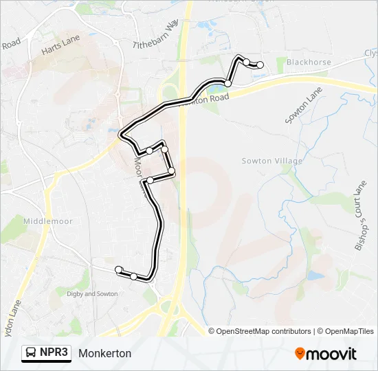NPR3  Line Map