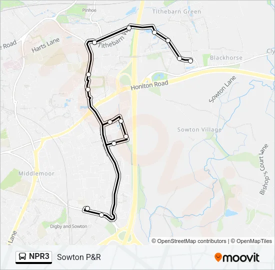 NPR3  Line Map