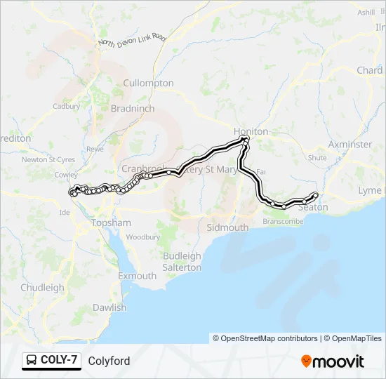 COLY-7  Line Map