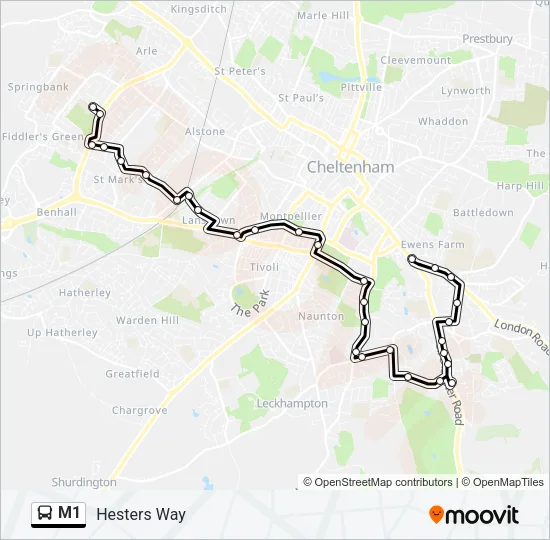 M1  Line Map