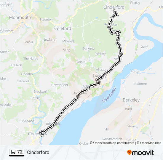 72  Line Map
