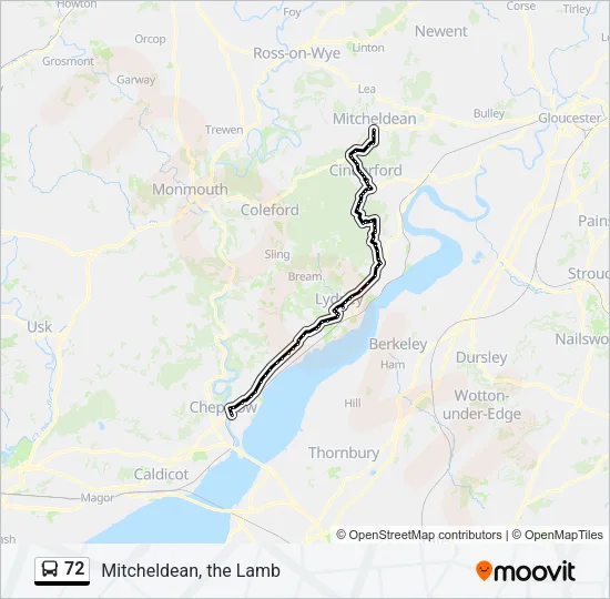 72  Line Map