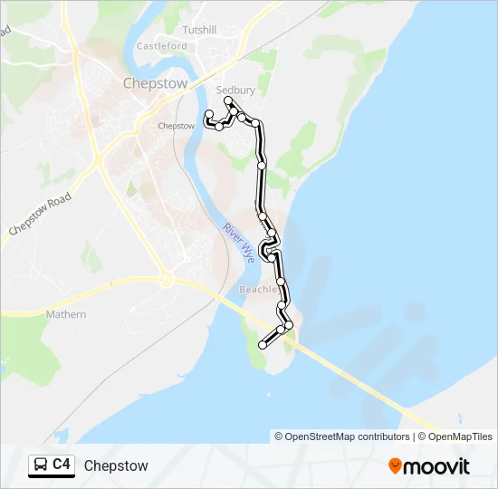 C4  Line Map