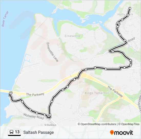 13  Line Map