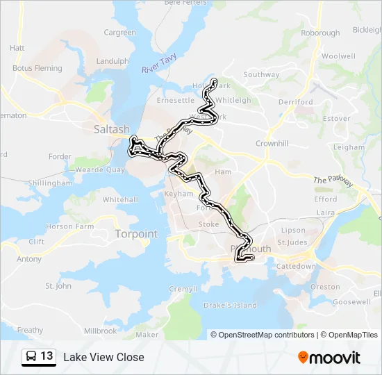 13  Line Map