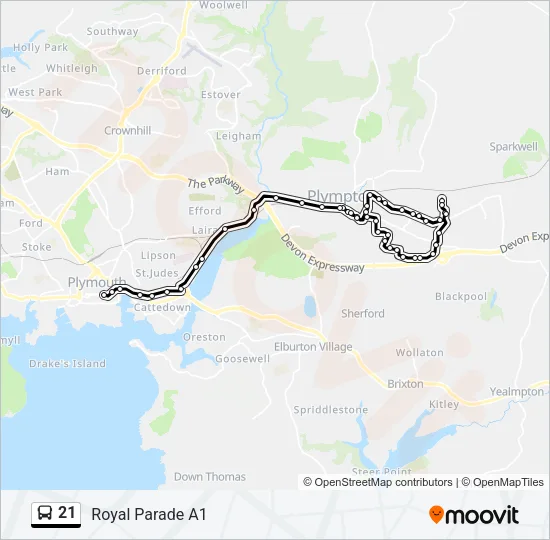 21  Line Map