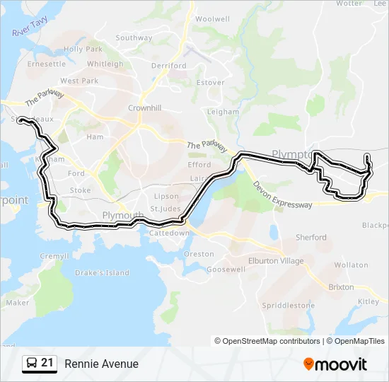 21  Line Map