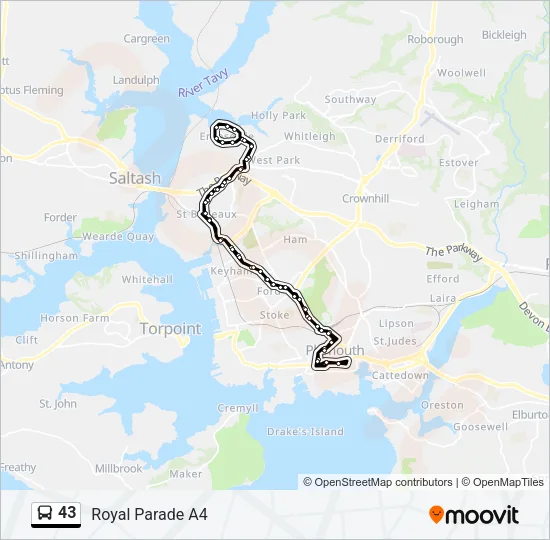 43  Line Map