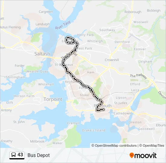 43  Line Map