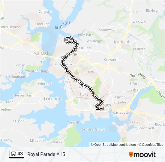 43  Line Map