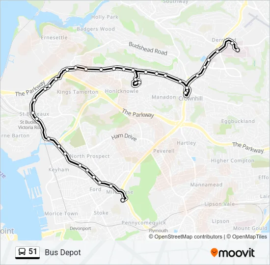51  Line Map