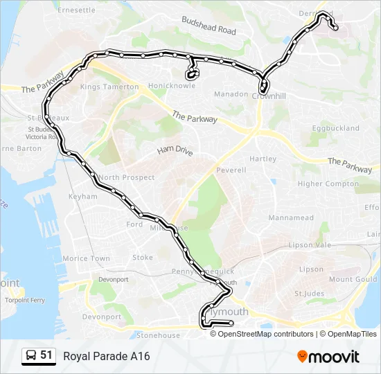 51  Line Map