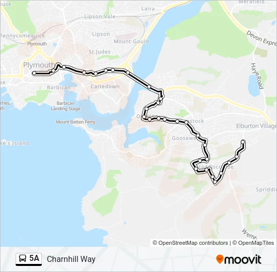 5A  Line Map