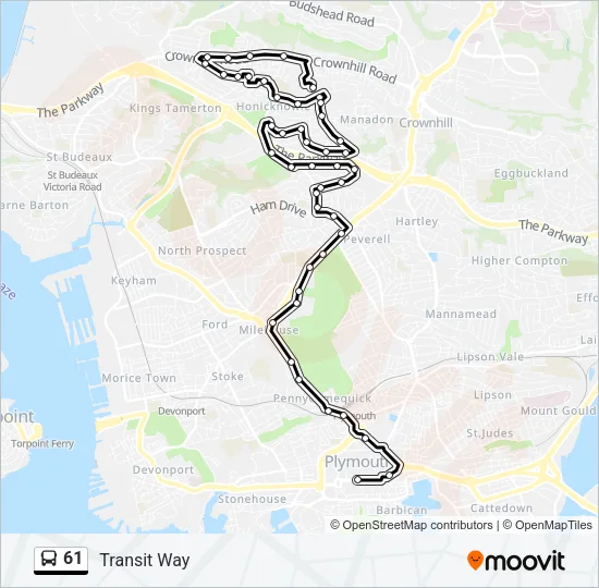 61  Line Map