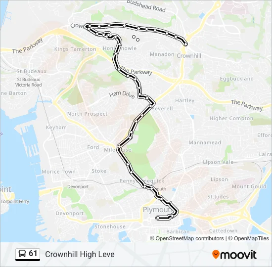61  Line Map
