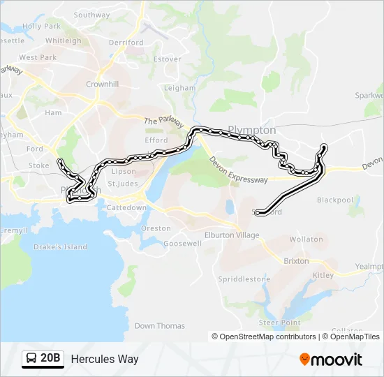 20B  Line Map