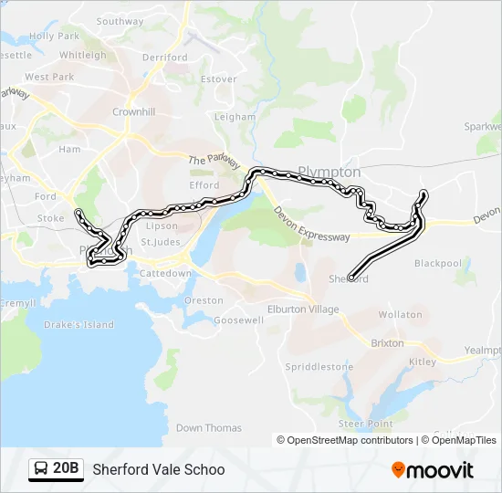 20B  Line Map