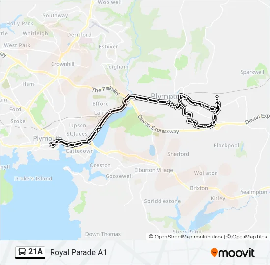 21A  Line Map
