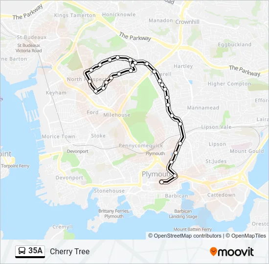 35A  Line Map