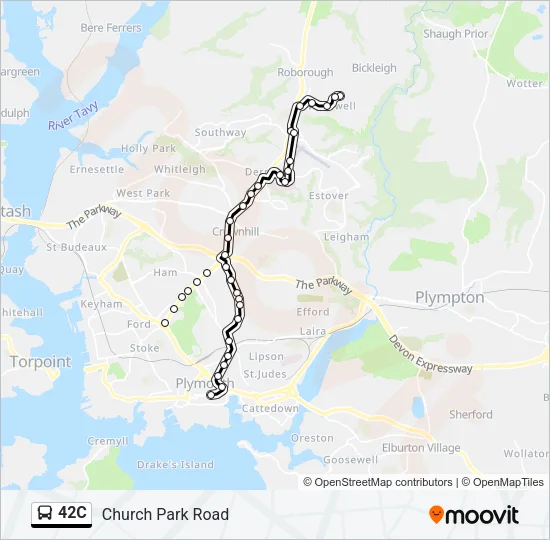 42C  Line Map