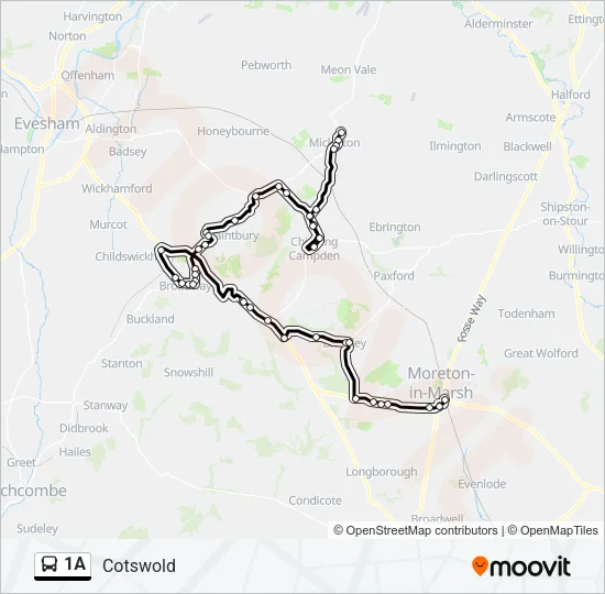 1A  Line Map