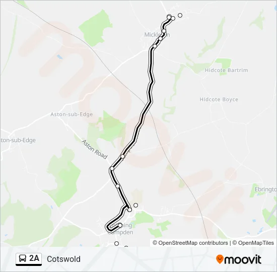 2A  Line Map