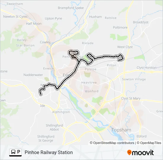 P  Line Map