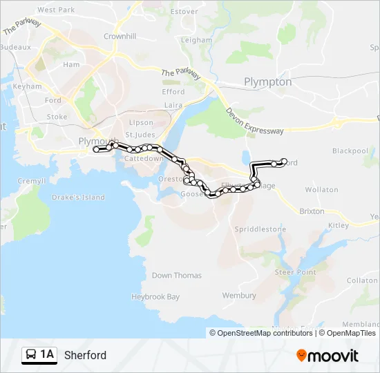 1A  Line Map