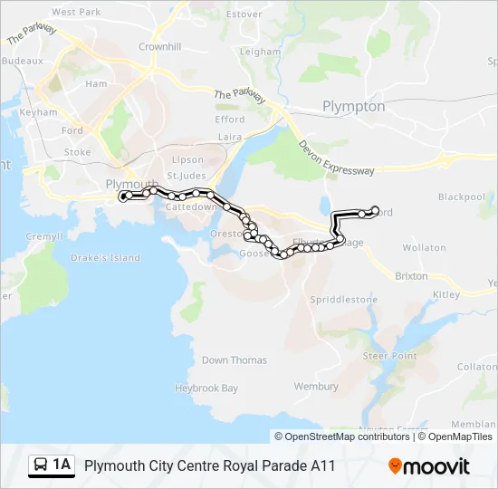1A  Line Map