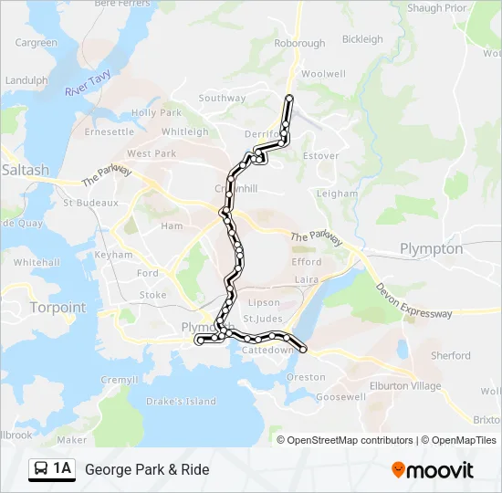 1A  Line Map