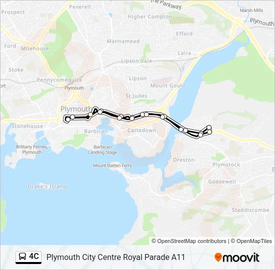4C  Line Map