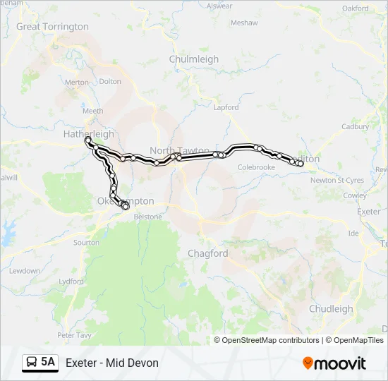 5A  Line Map