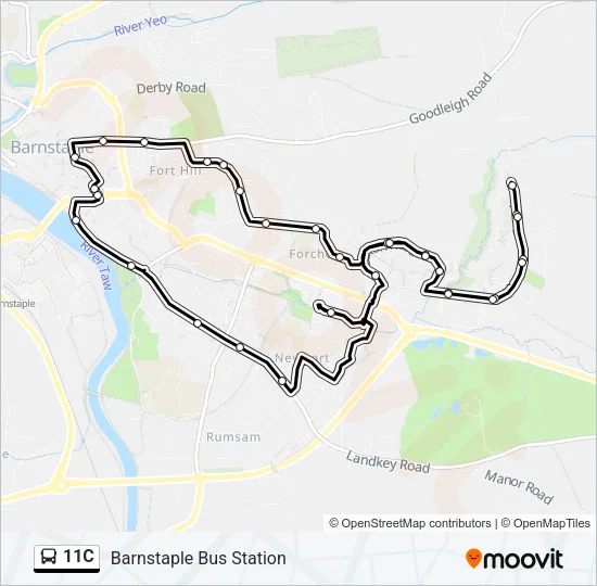 11C  Line Map