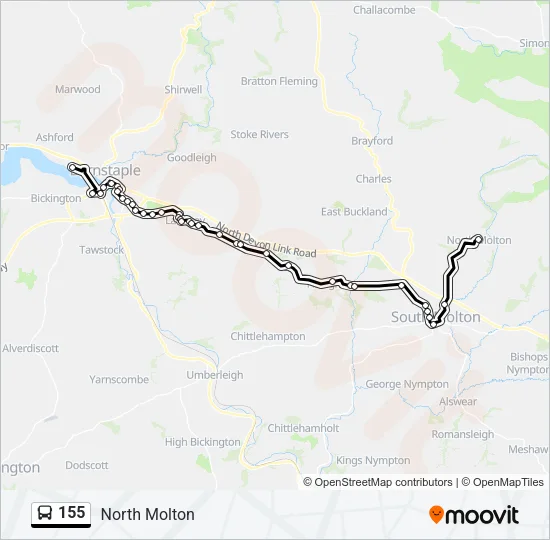 155  Line Map