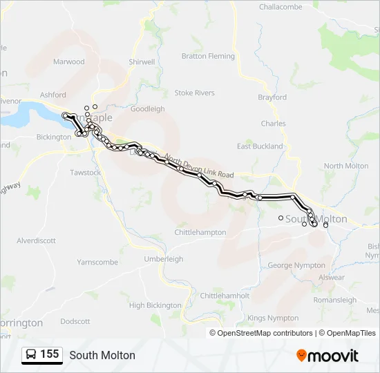 155  Line Map