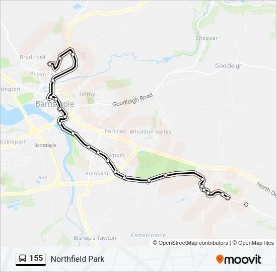 155  Line Map