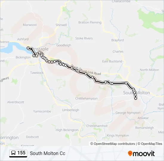 155  Line Map