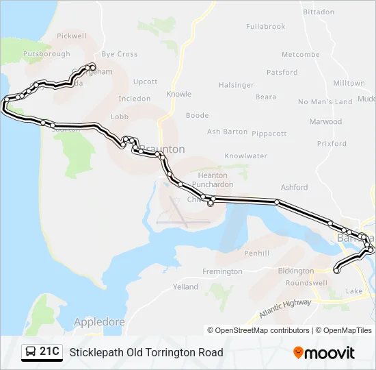21C  Line Map