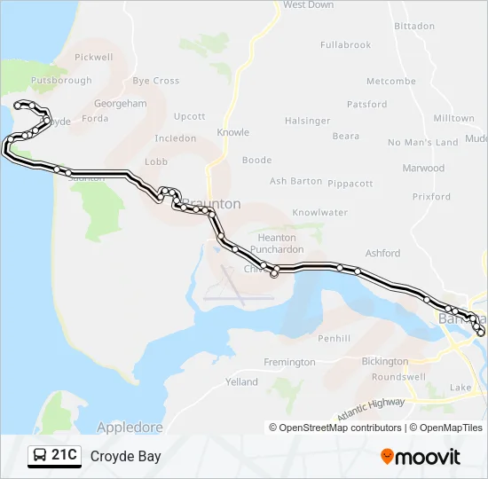 21C  Line Map