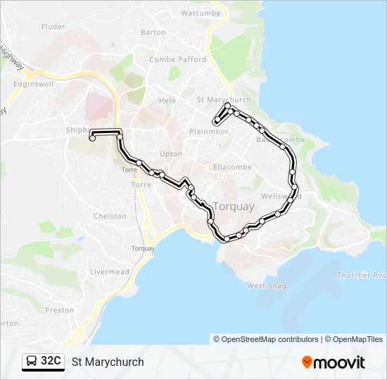 32C  Line Map