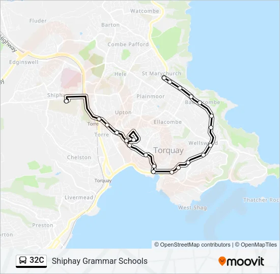 32C  Line Map
