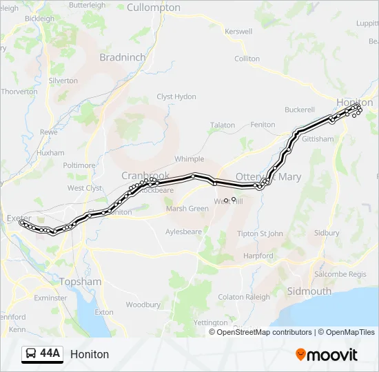 44A  Line Map