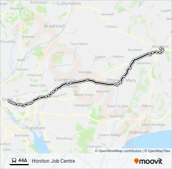 44A  Line Map