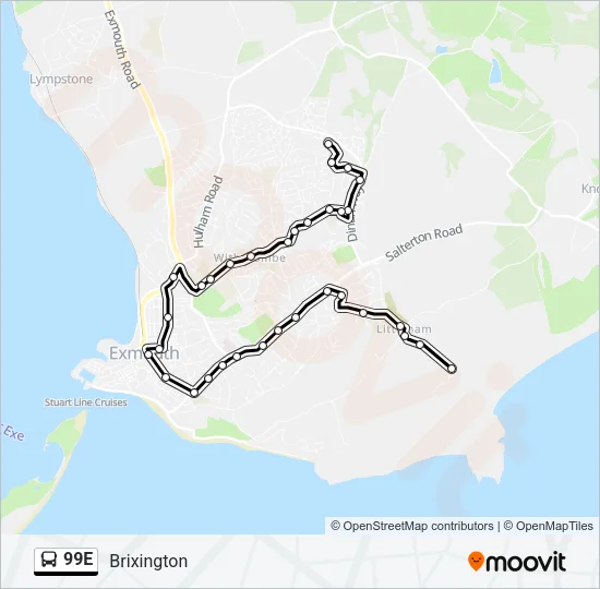 99E  Line Map
