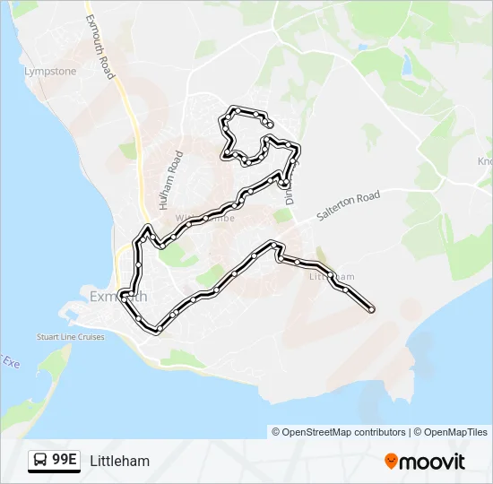 99E  Line Map