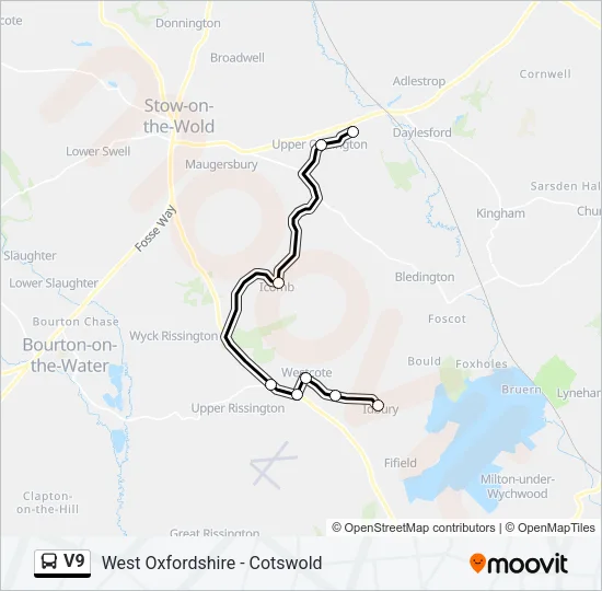 V9  Line Map