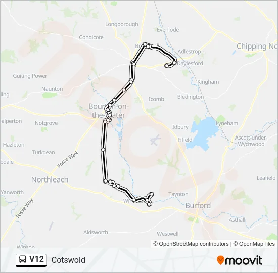 V12  Line Map