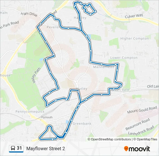 31 Route: Schedules, Stops & Maps - Mayflower Street 2 (Updated)