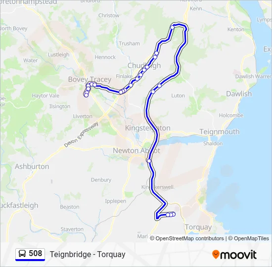 508 Bus Schedule.pdf 508 Route: Schedules, Stops & Maps - Thorn Cross (Updated)
